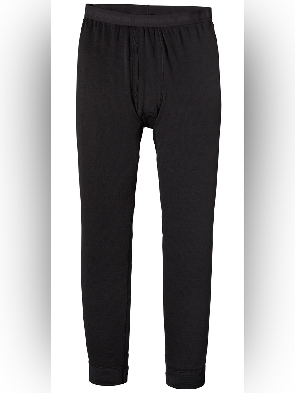 Patagonia Capilene Thermal Weight Bottoms Men’s XL Black Polartec Power Grid 436